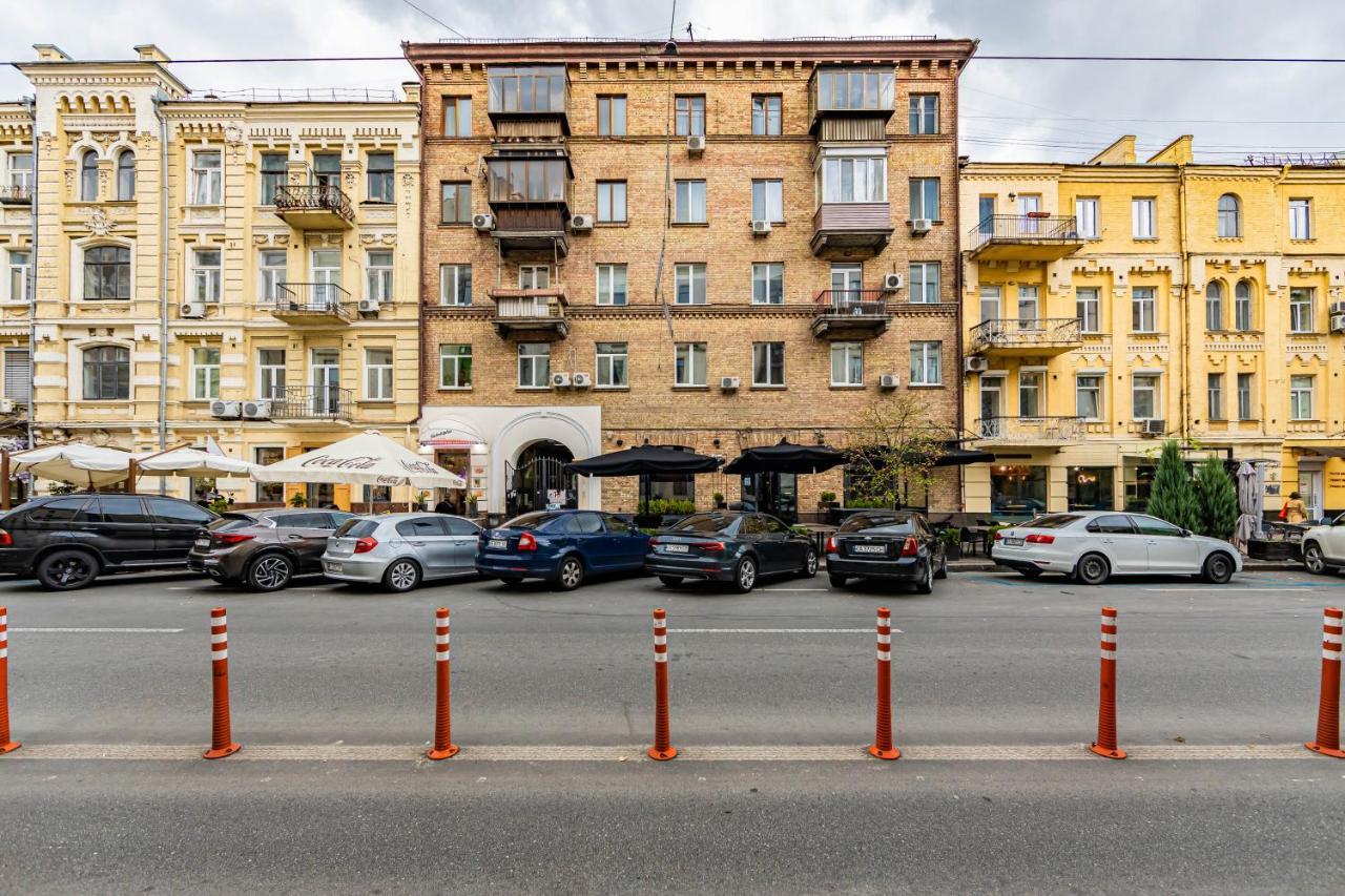 2К Квартира На Шота Руставелі, Бессарабка Kiev Bagian luar foto